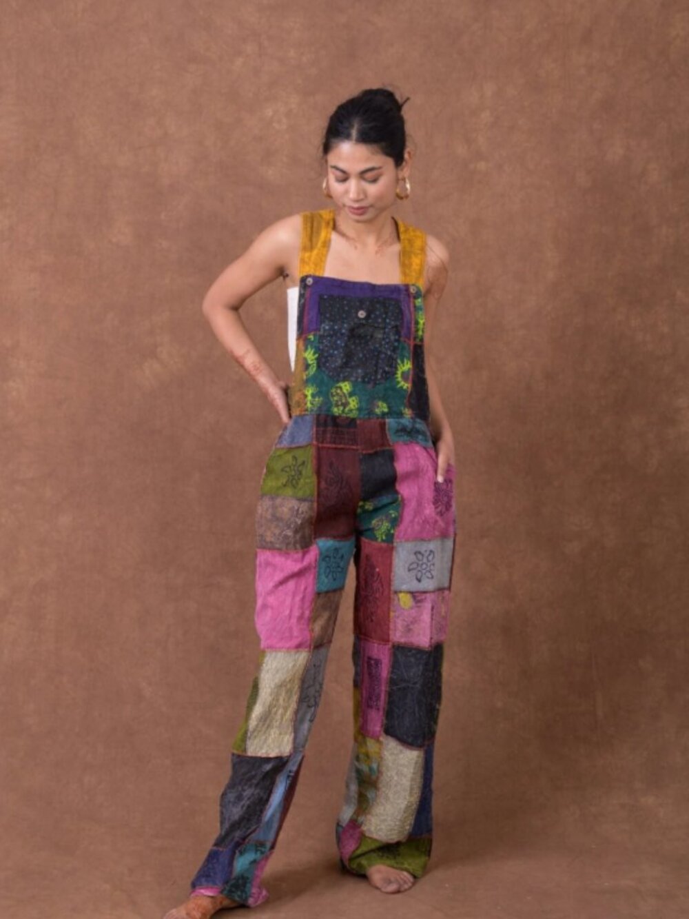 9.) Rhea Cotton Style Jumper (assorted patchwork)